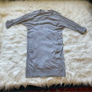 Garnet Hill Merino Wool Sweater Dress sz L